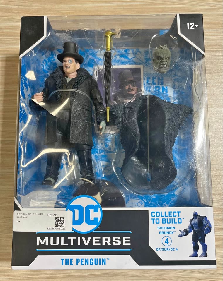 PENGUIN ACTION FIGURE (DC) 7 INCHES, photo 1 of 4