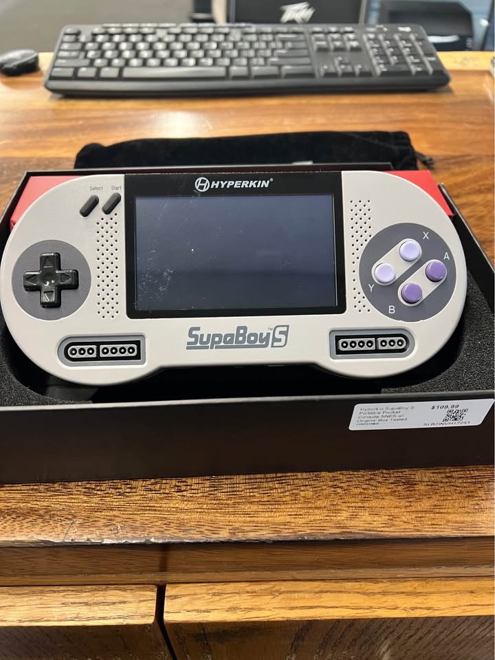 Hyperkin SupaBoy S Portable Pocket Console (SNES) – Includes Original Box, photo 2
