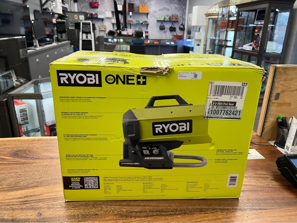 Ryobi PCL801B heater 18V, photo 2