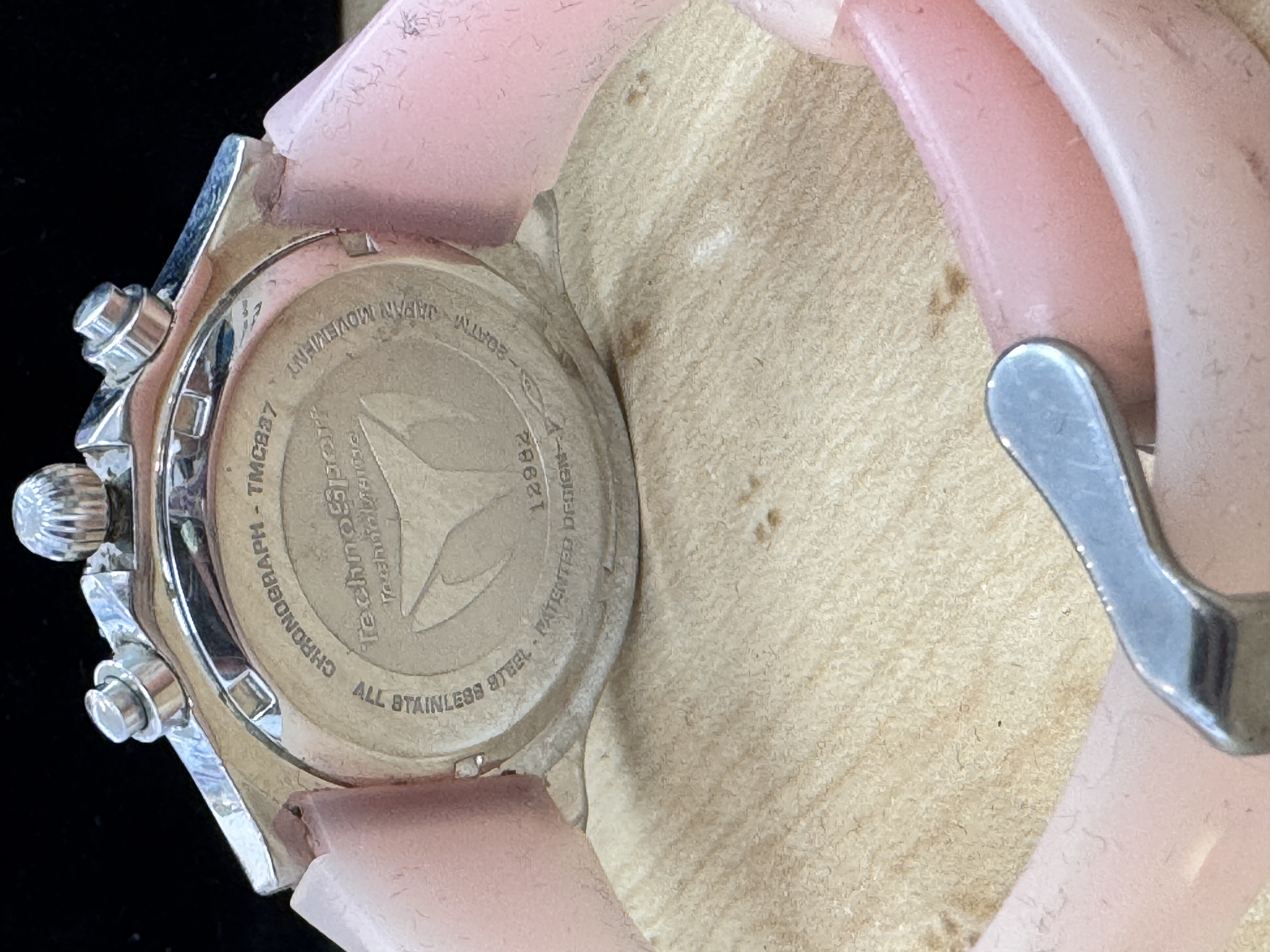 Pink technomarine sport watch, photo 2