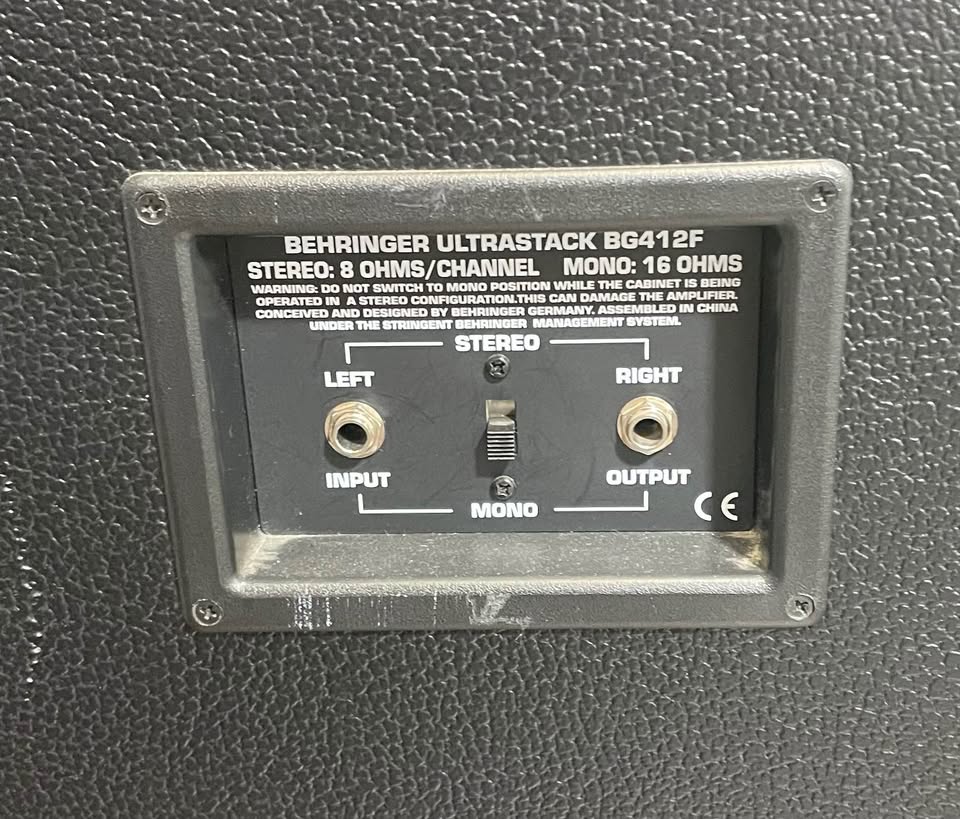 BEHRINGER BG412F (SPEAKER CABINET), photo 4