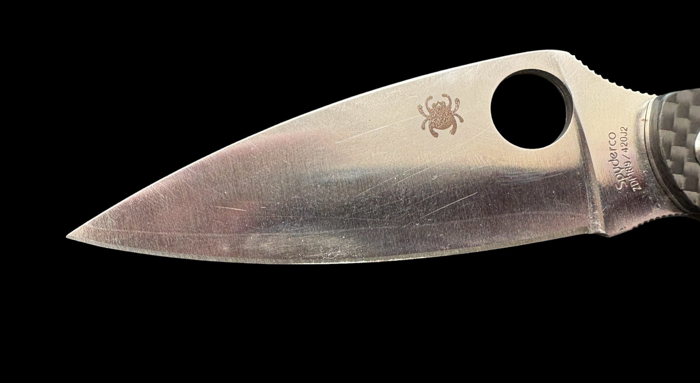 Spyderco Caly 3.5 ZDP-189 (C144CFPE), photo 4