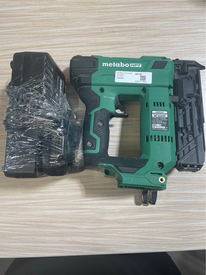 🔨 Metabo HPT NP1835DA Cordless Pin Nailer 🔋, photo 6