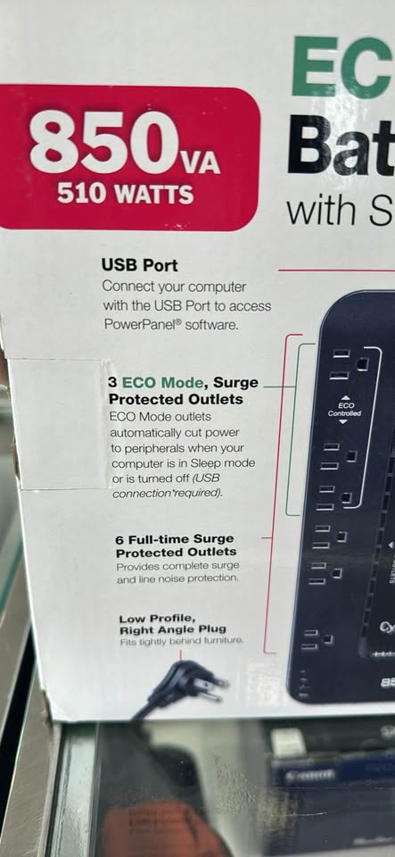 CyberPower EC Series battery backup, photo 4