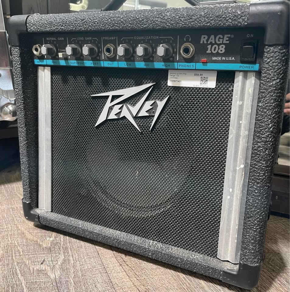 🎸 Peavey Rage 108 Guitar Amplifier, photo 2