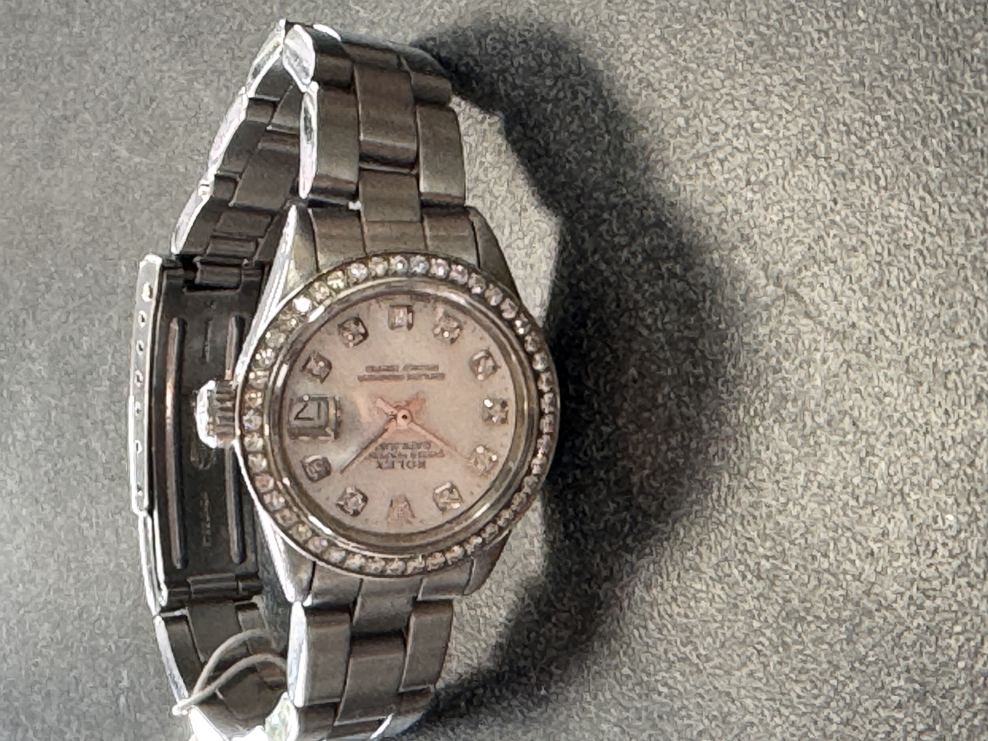 Diamond Bezel Rolex ref 6919, photo 4