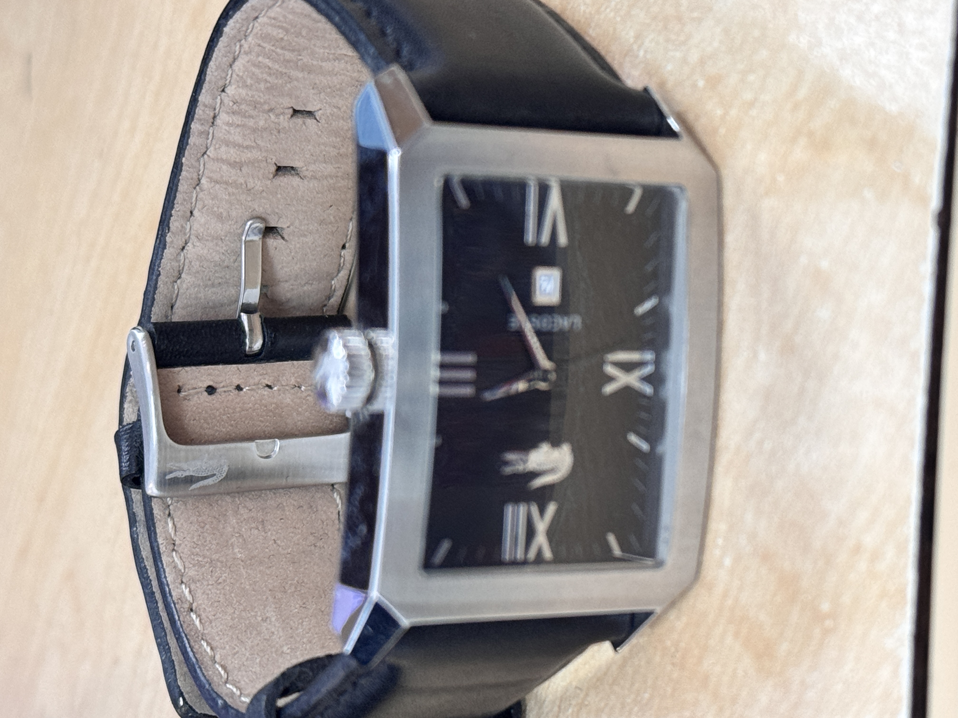 Lacoste Men's Watch Leather Strap, photo 3