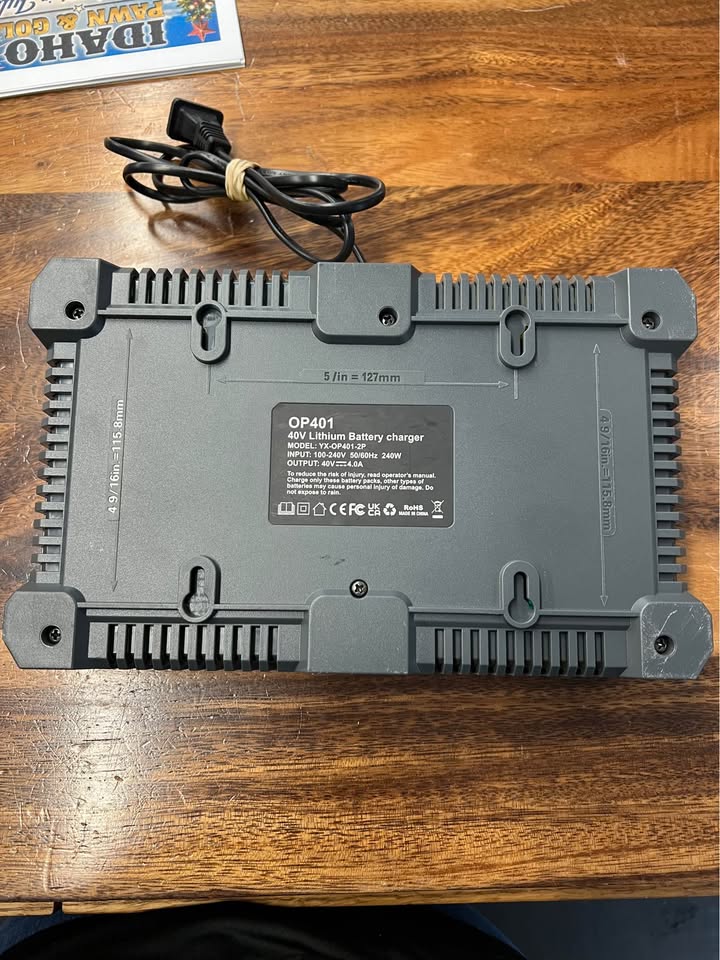 Ryobi dual charger op401, photo 2