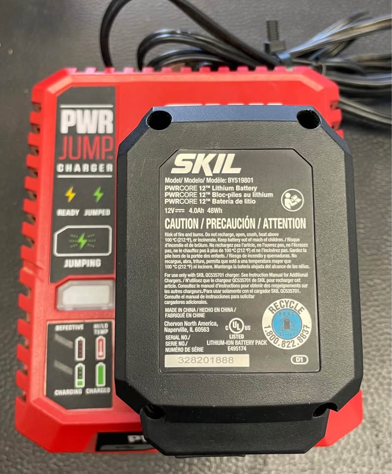 🔧 SKIL CR541801 5.5" Circular Saw w/ Battery & Charger🪚, photo 7