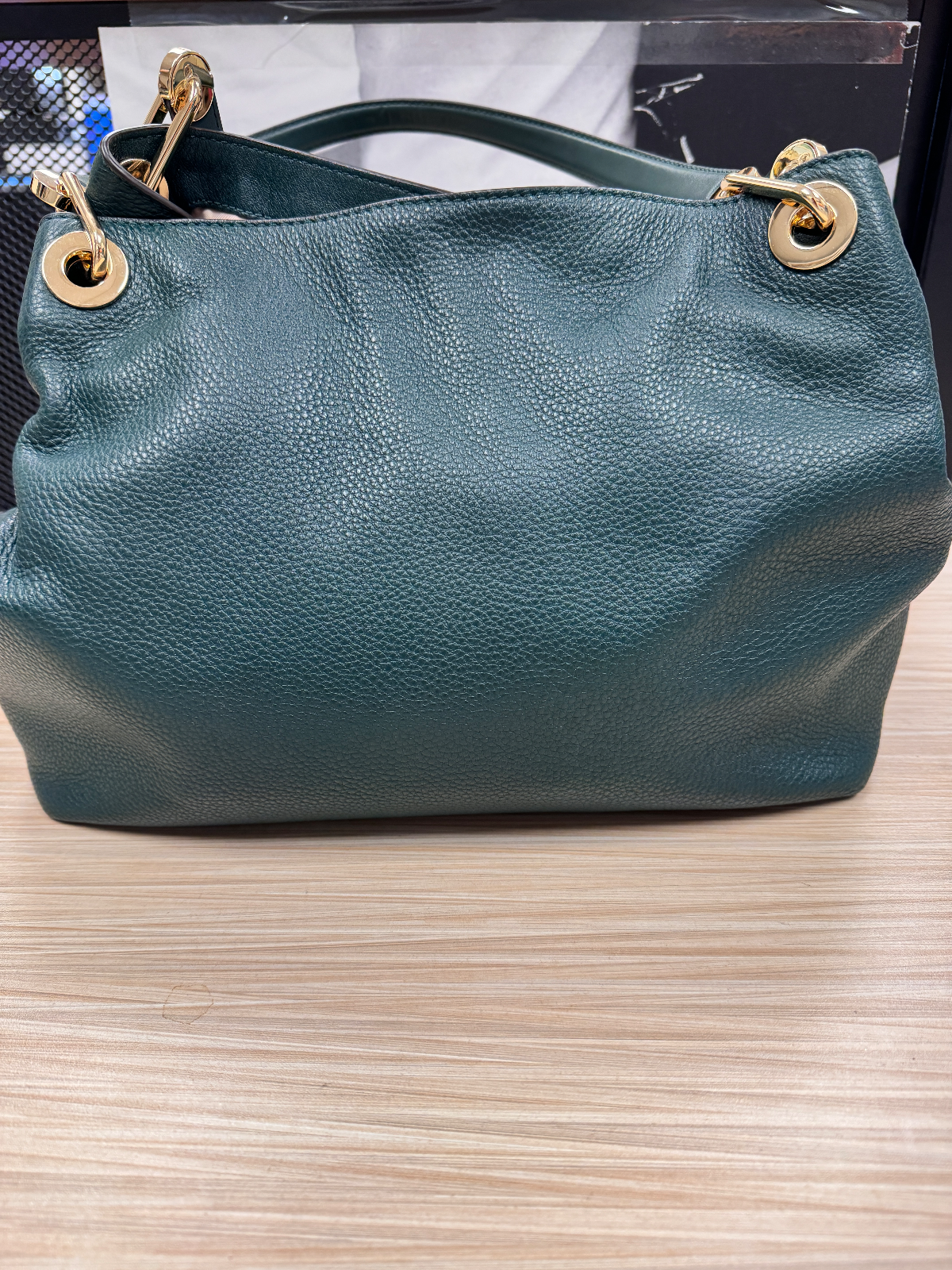 Michael Kors Leather Dark Green, photo 3