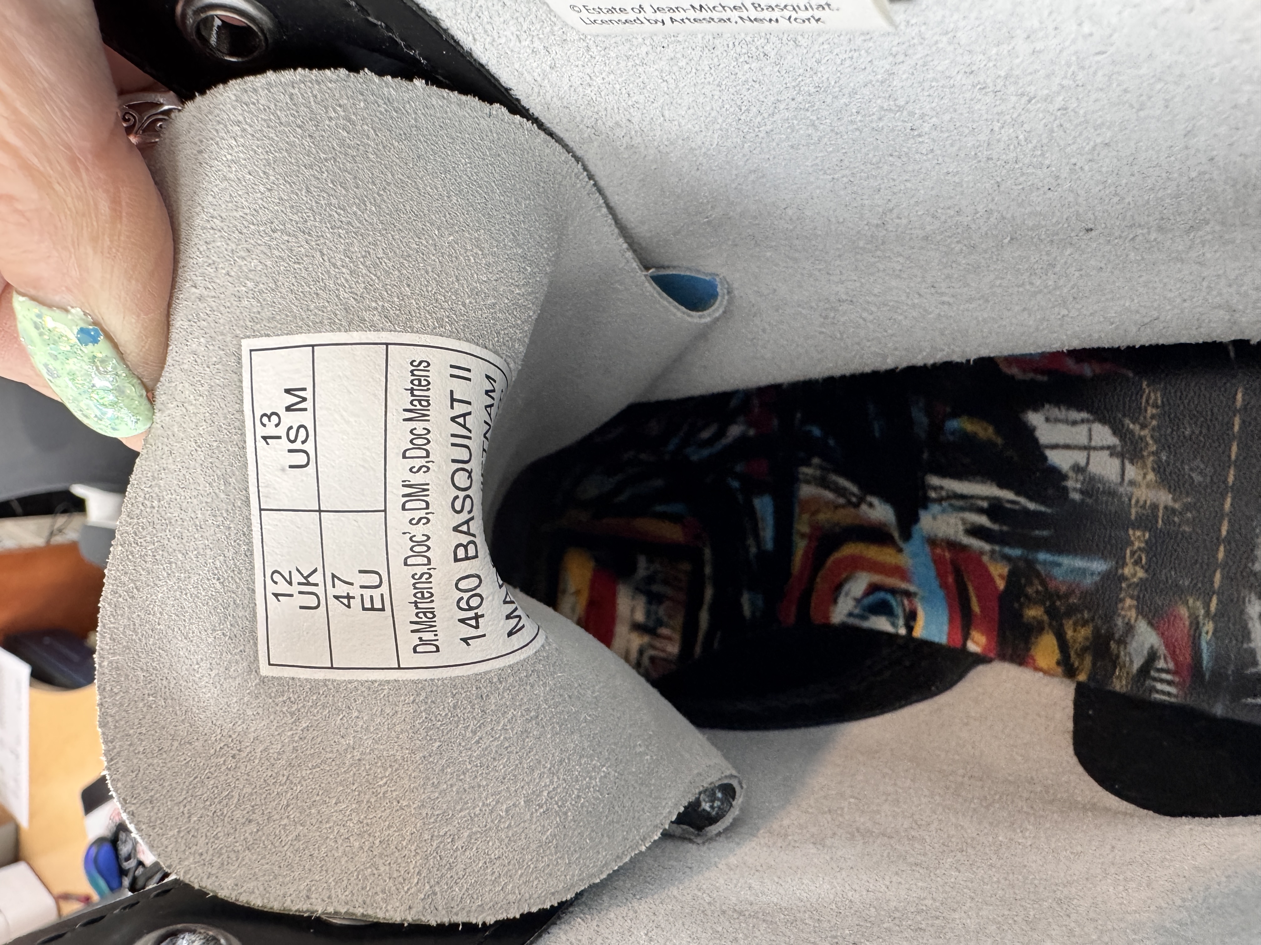 DM Basquiat Boot sz 13, photo 4