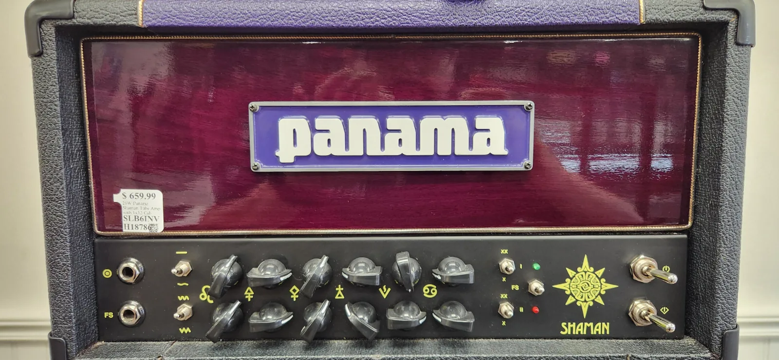 20W Panama Shaman Tube Amp with 1x12 Cab, photo 2