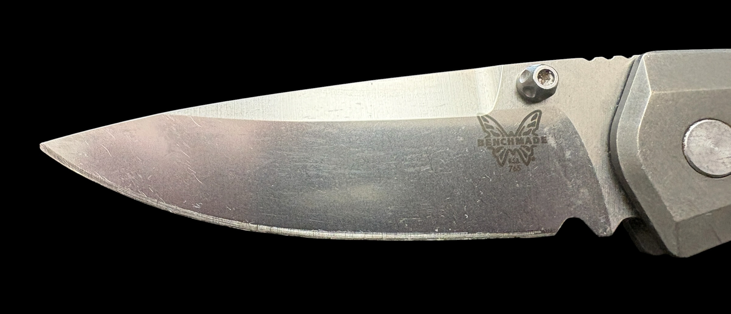 Benchmade 761 Ti Monolock 3.73" M390 Titanium, photo 4