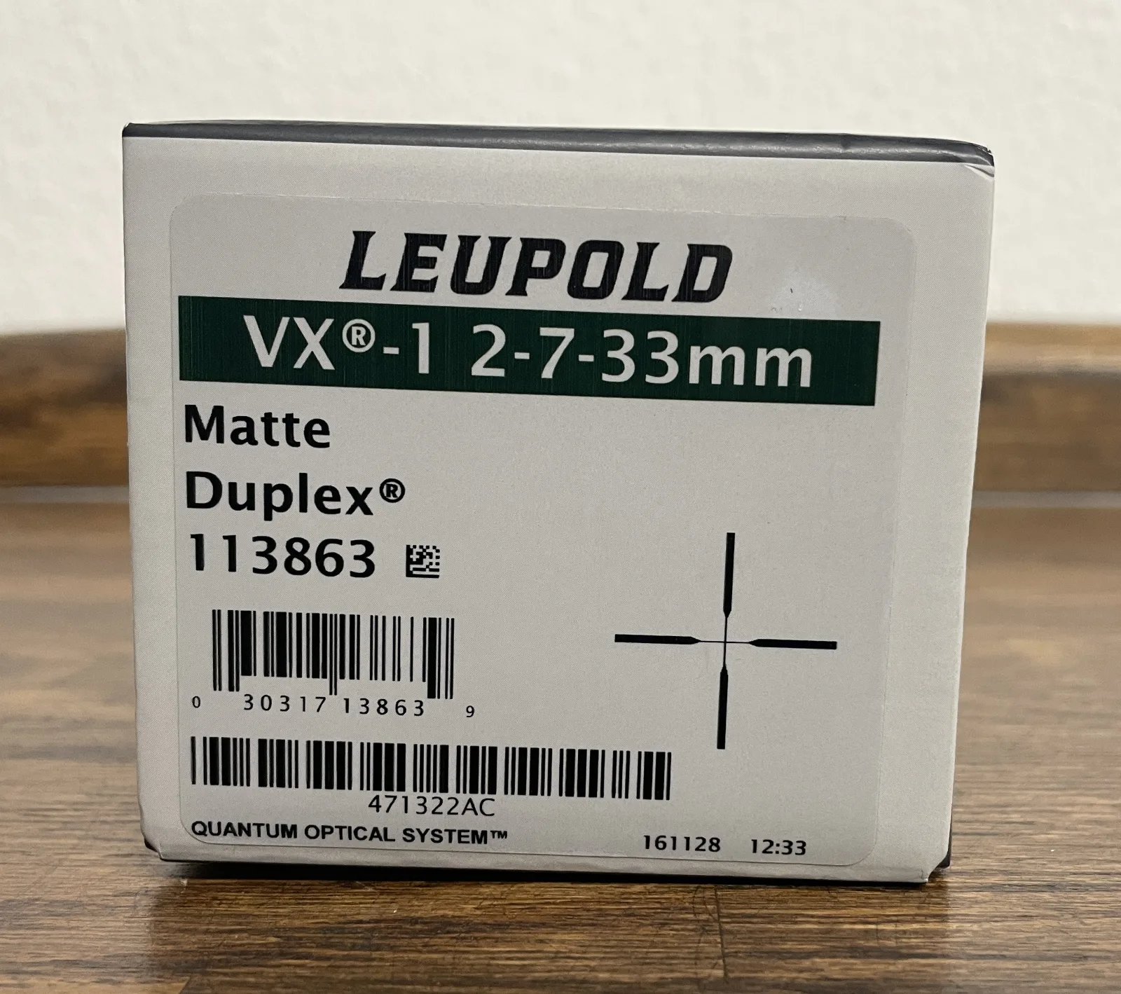 LEUPOLD VX-1 2-7X33 SCOPE, photo 2