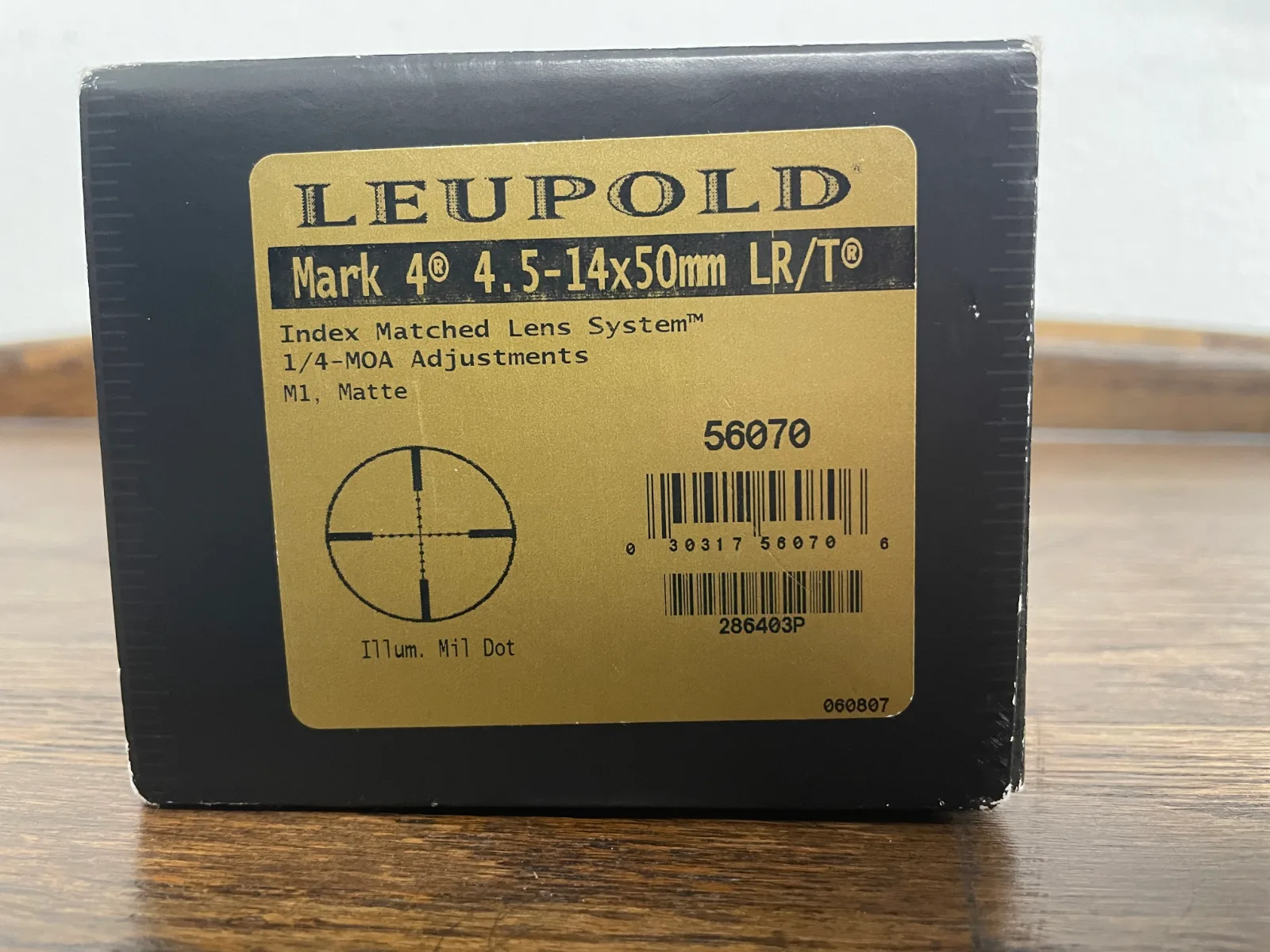 LEUPOLD MARK 4 4.5-14X50MM LR/T SCOPE, photo 4