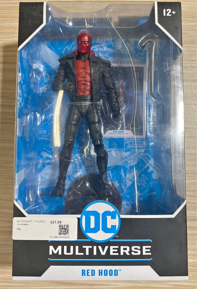 RED HOOD ACTION FIGURE (DC) 7 INCHES, photo 1 of 4