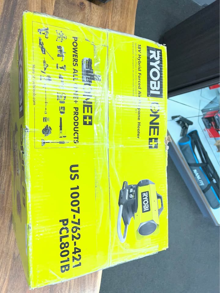 Ryobi PCL801B heater 18V, photo 3