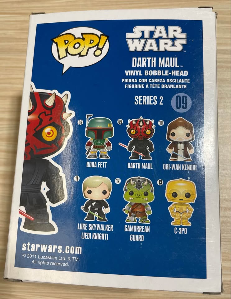 POP! STAR WARS DARTH MAUL 09, photo 2 of 4