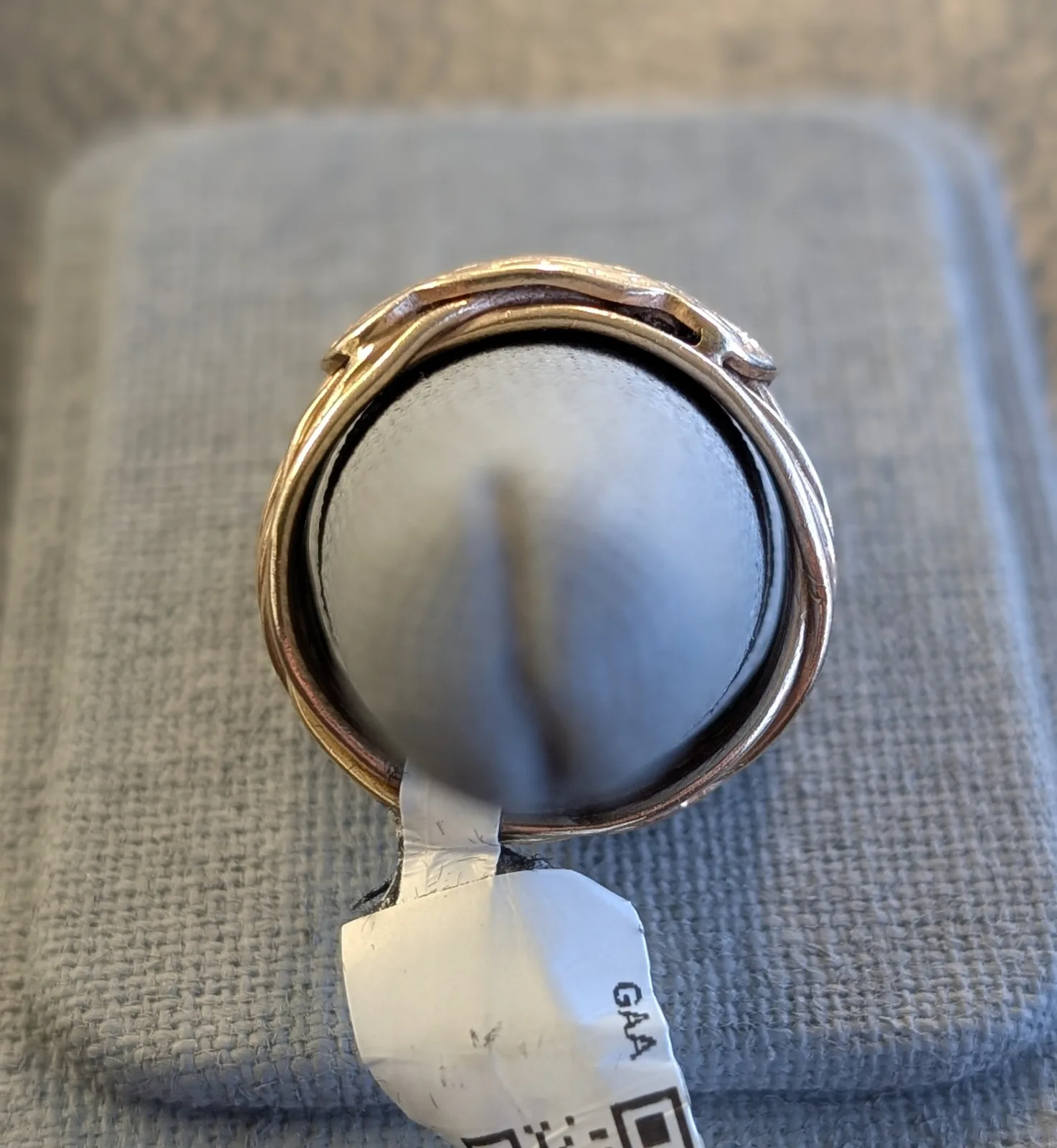9.2gm 14k Gold Tlingit Ring, photo 3