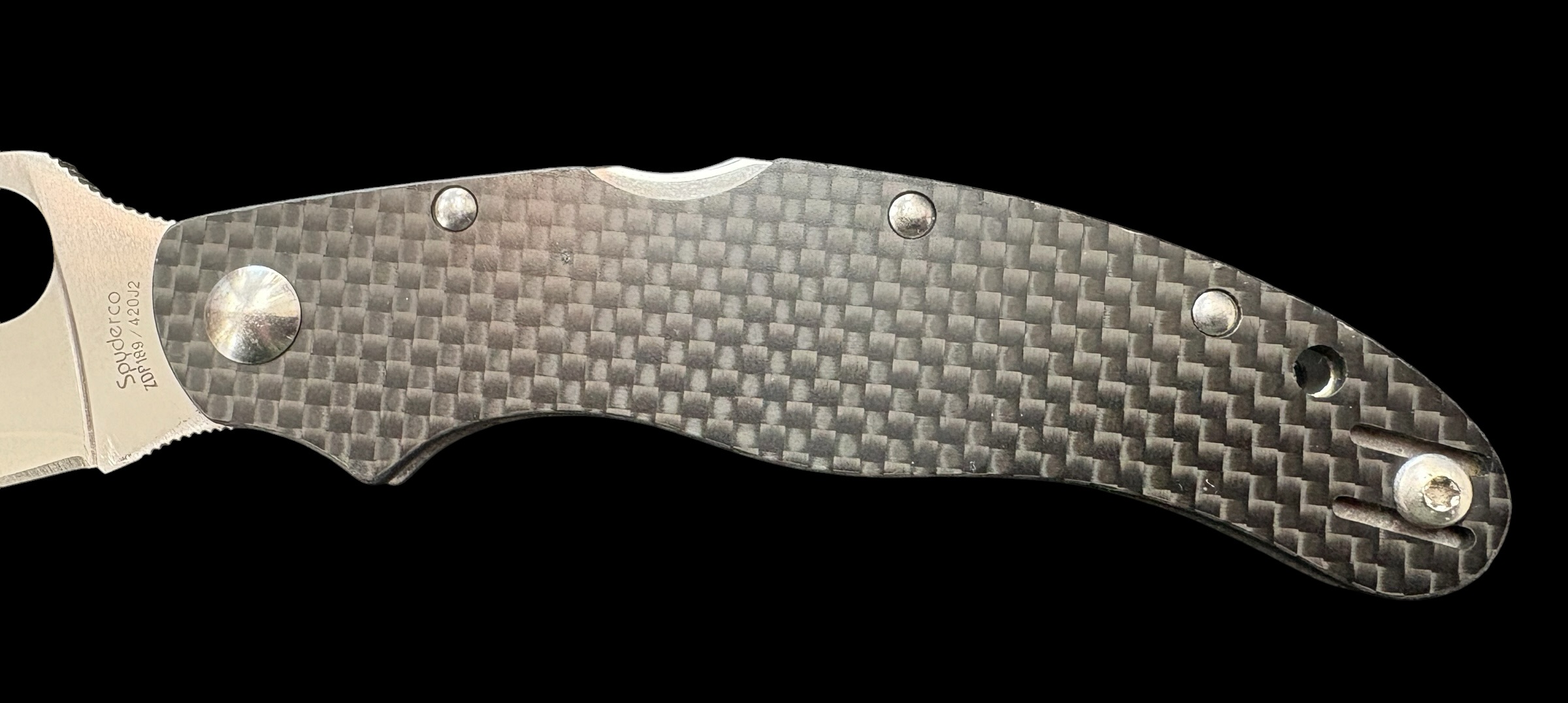 Spyderco Caly 3.5 ZDP-189 (C144CFPE), photo 5