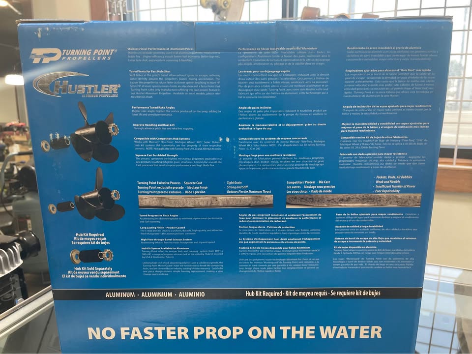 🚤 Turning Point Propeller with Install Kit! ⚓, photo 2