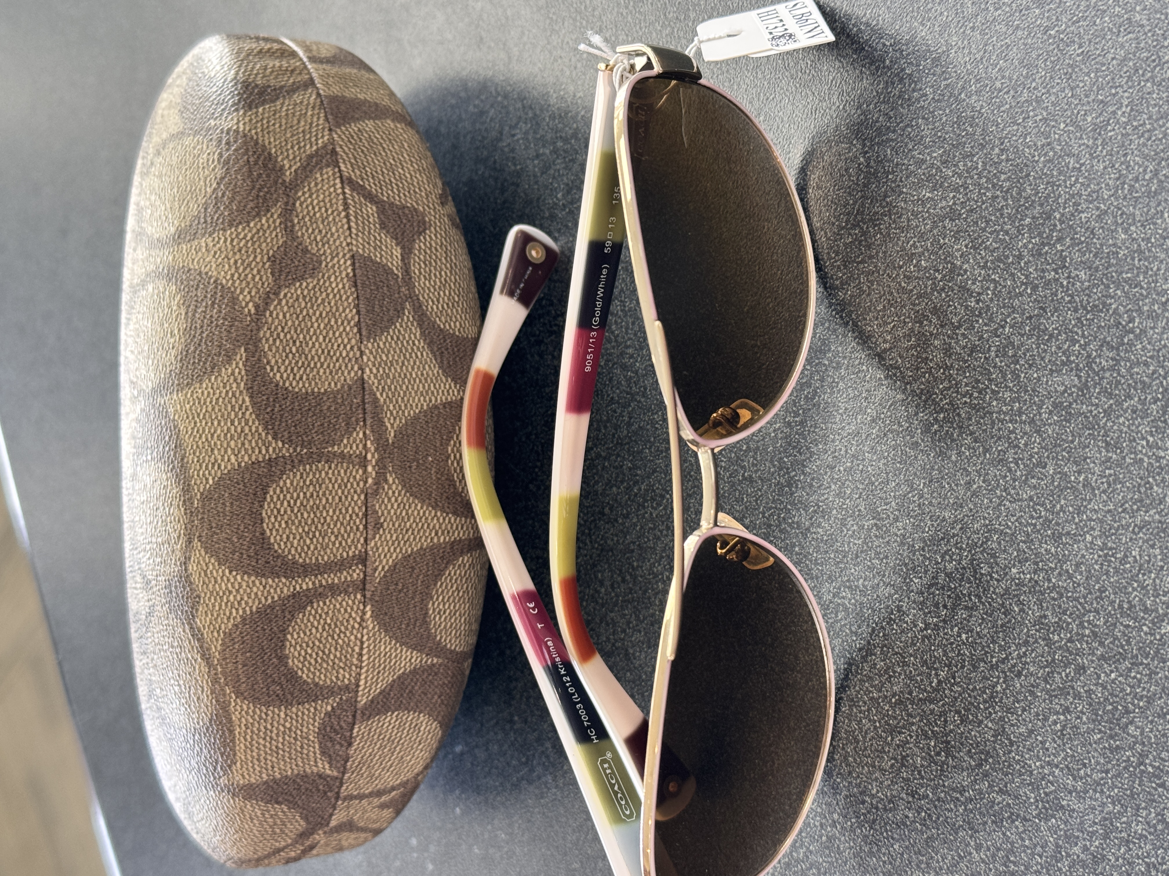 Coach Kristina Sunglasses w Case, photo 4