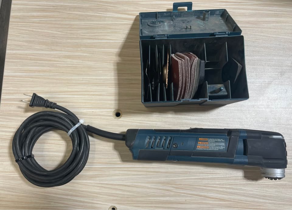 BOSCH MX30EMULTI- X CUTTING TOOL BOX OF BLADES AND ACCESORIES, photo 6