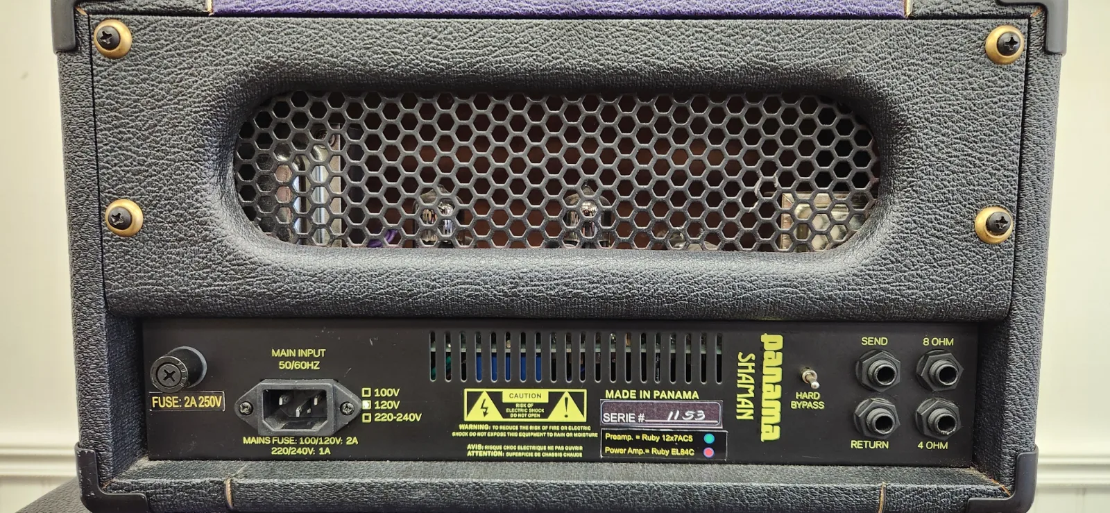 20W Panama Shaman Tube Amp with 1x12 Cab, photo 3