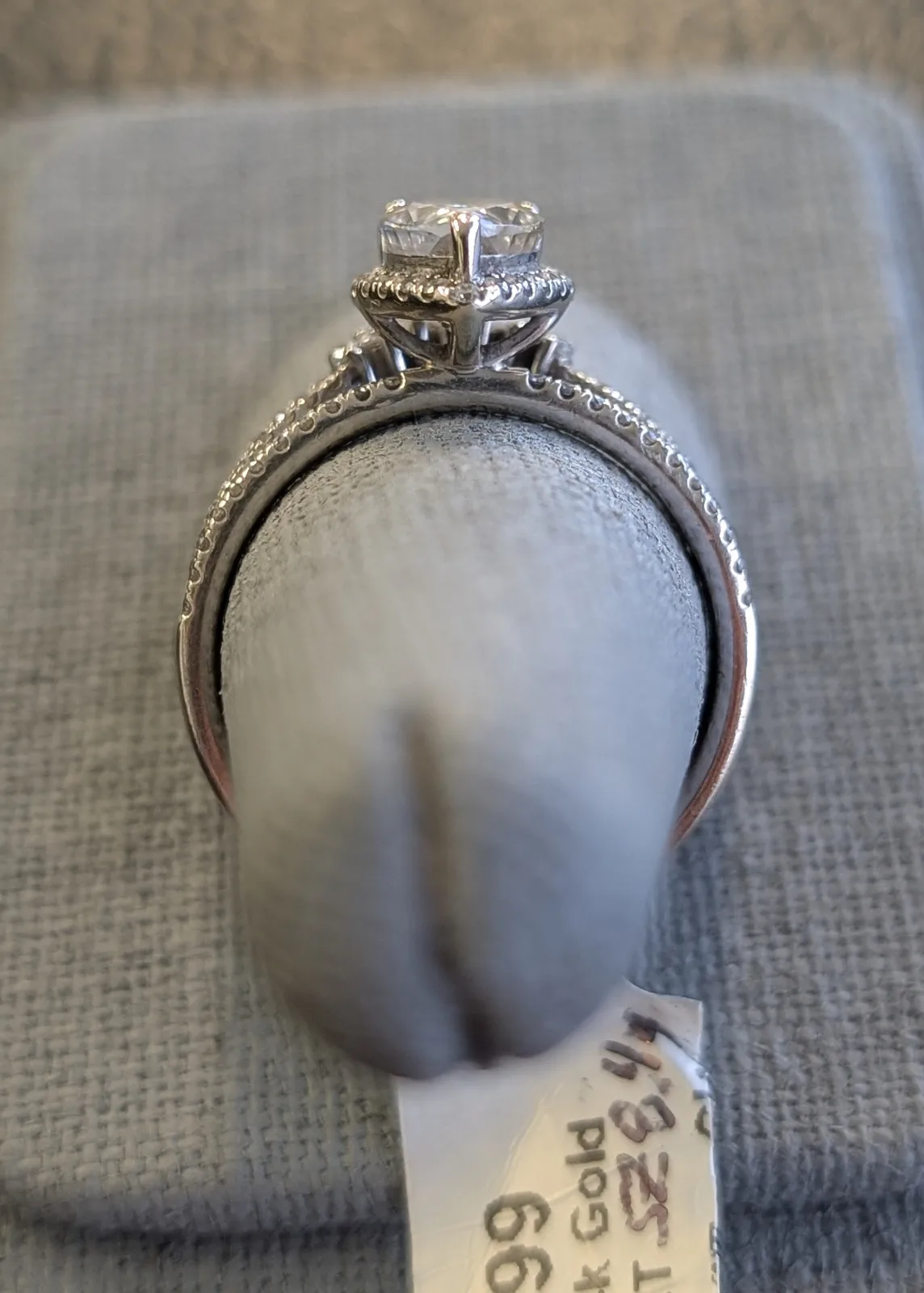 4.1gm 14k Gold RING SET sz 8.25, photo 3
