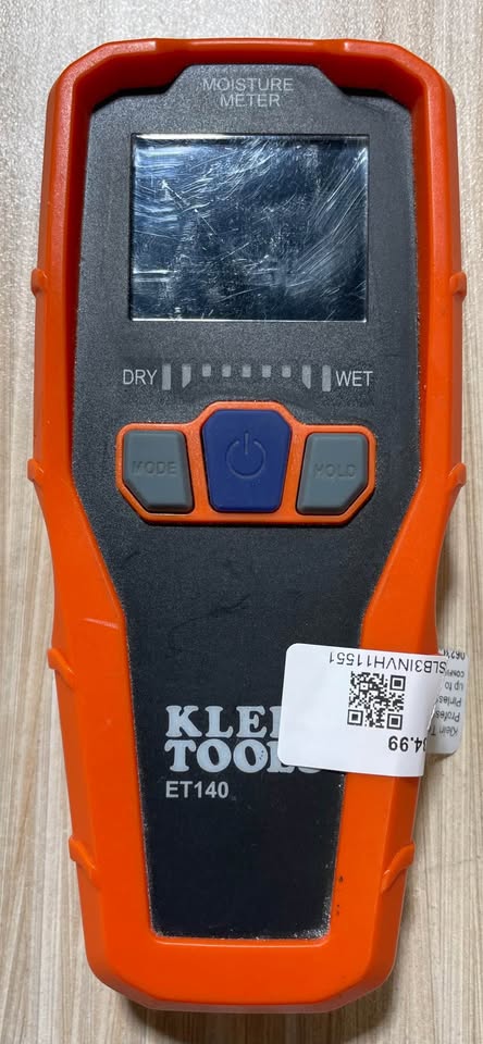 Klein Tools ET140 Professional-Grade Pinless Moisture Meter, photo 1 of 3