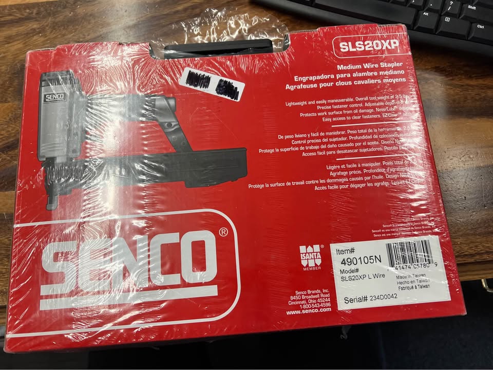 Senco 18 Gauge medium wire stapler SLS20XP, photo 2
