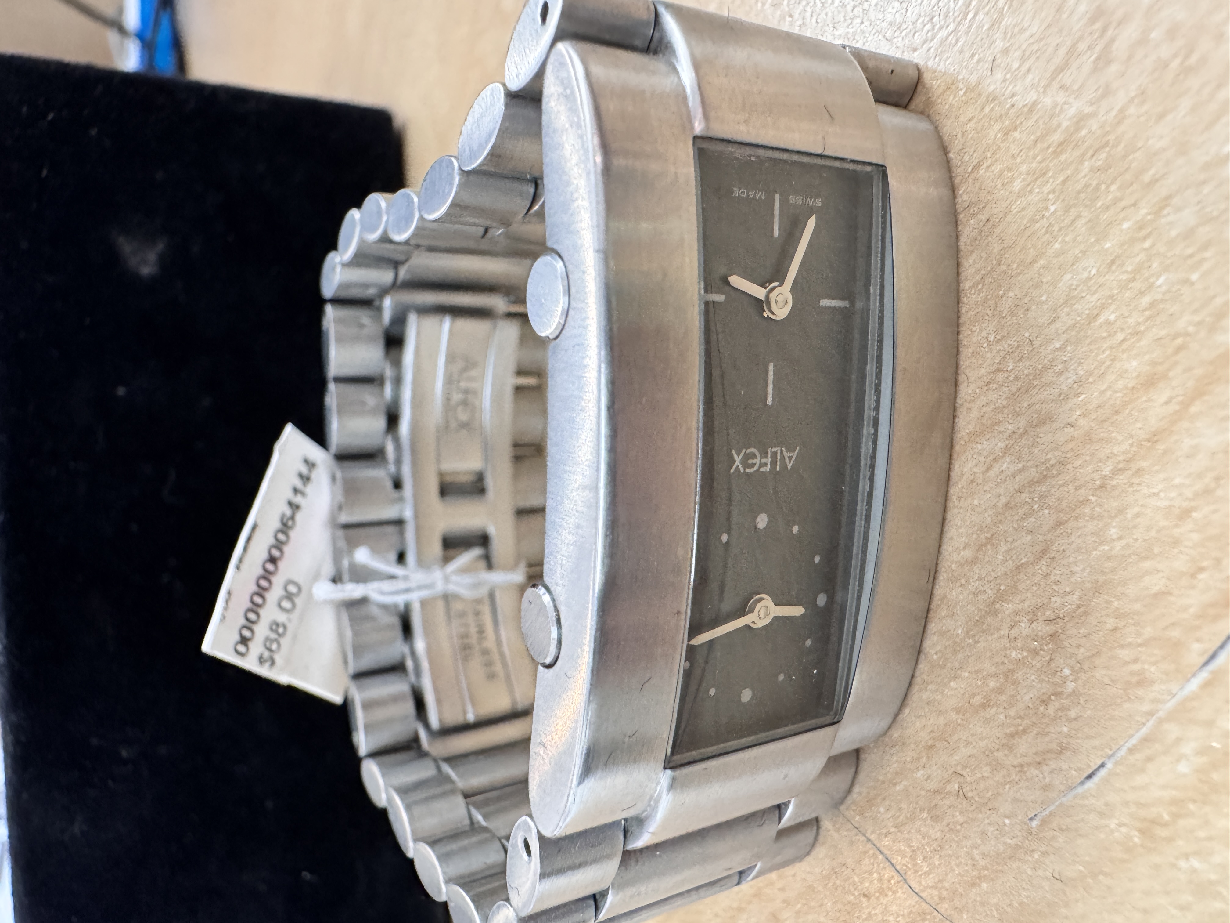 Alfex Mens Stainless Watch, Staliness band, photo 2