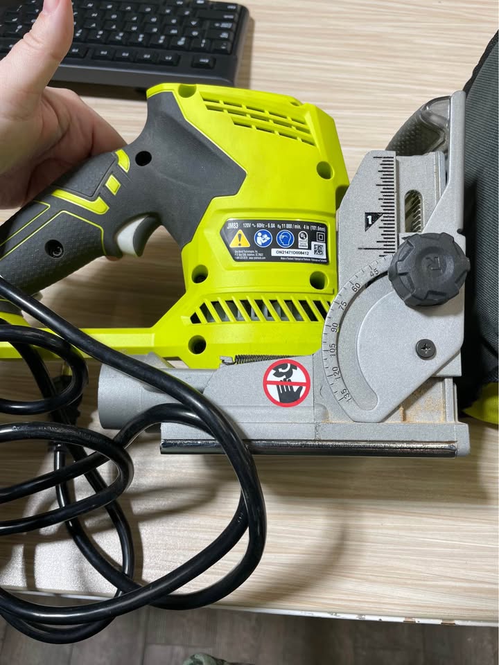 RYOBI JM83 6AMP CORDED BISCUIT J, photo 2
