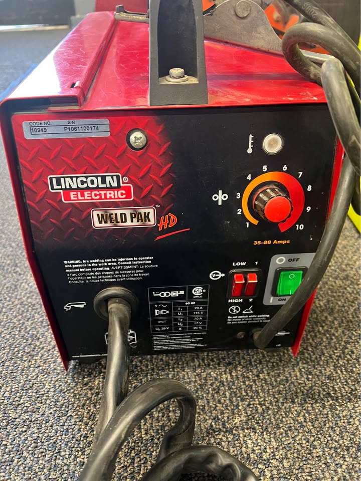 Lincoln electric weld pack HDcode no 10949, photo 3