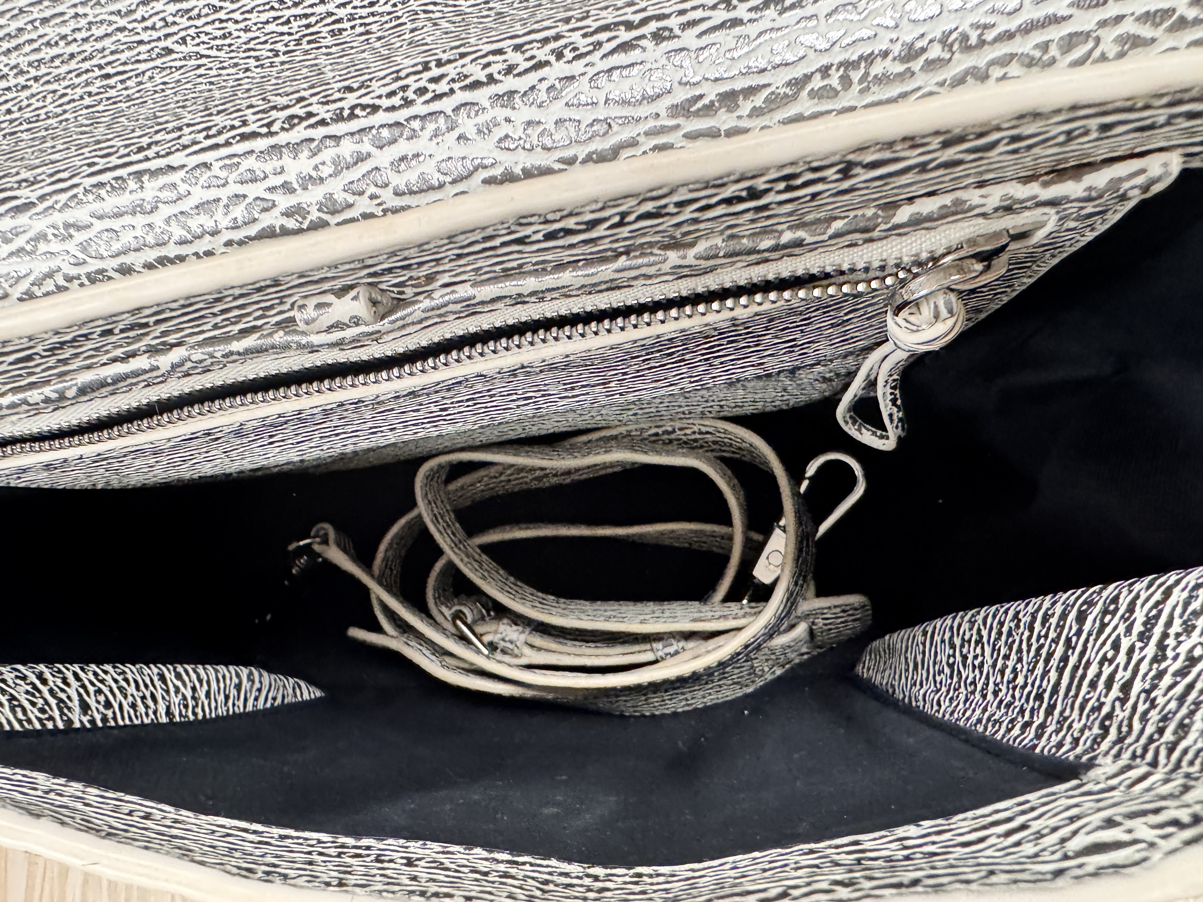 Phillip Lim Satchel Silver, photo 4
