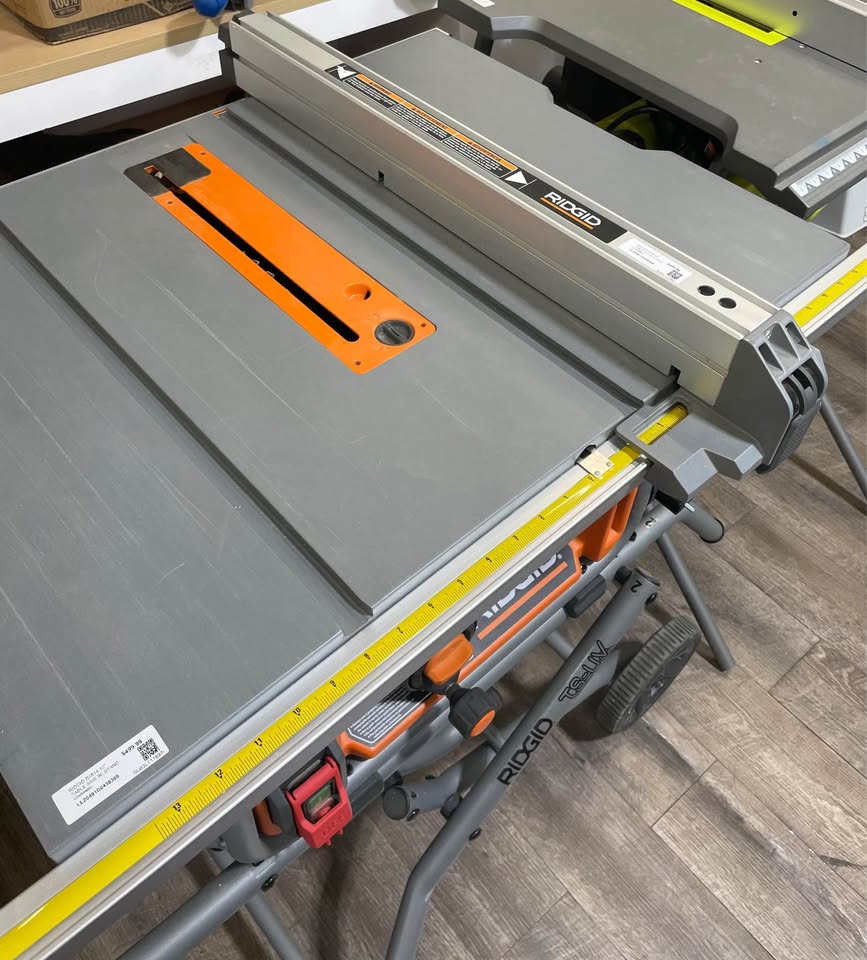 🪚RIDGID R4514 10" TABLE SAW W/ STAND, photo 5
