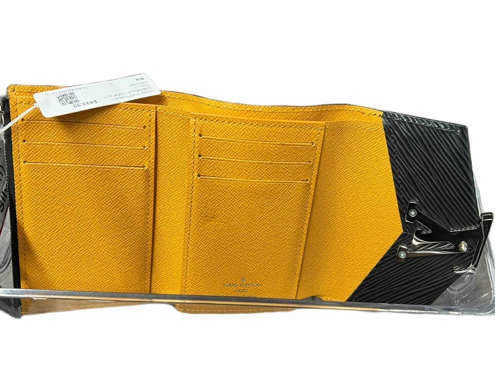 LOUIS VUITTON EPI GRENELLE COMPACT WALLET, photo 3