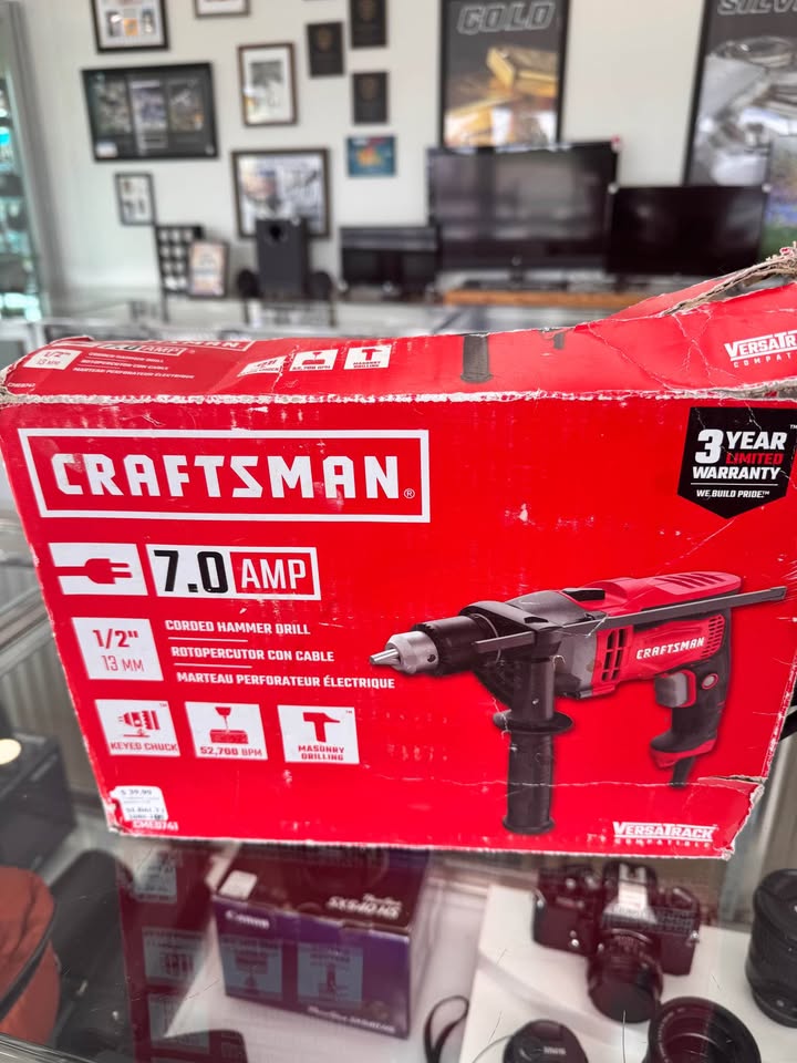 7.0 Amp corded hammer drill, photo 2