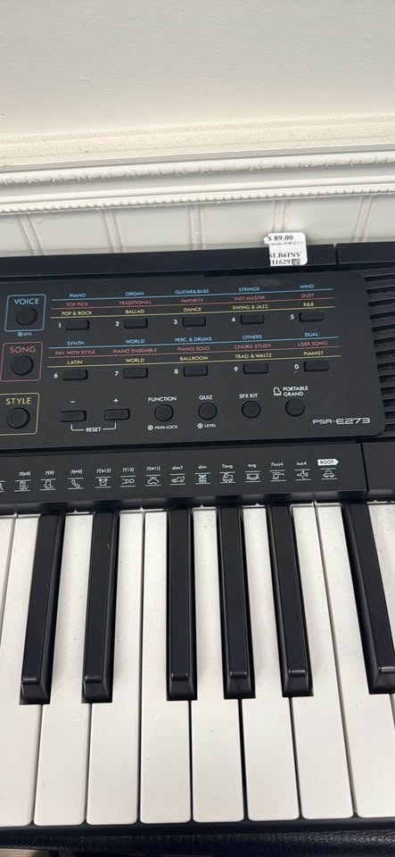 Yamaha PSR-E273 portable electronic keyboard, photo 2