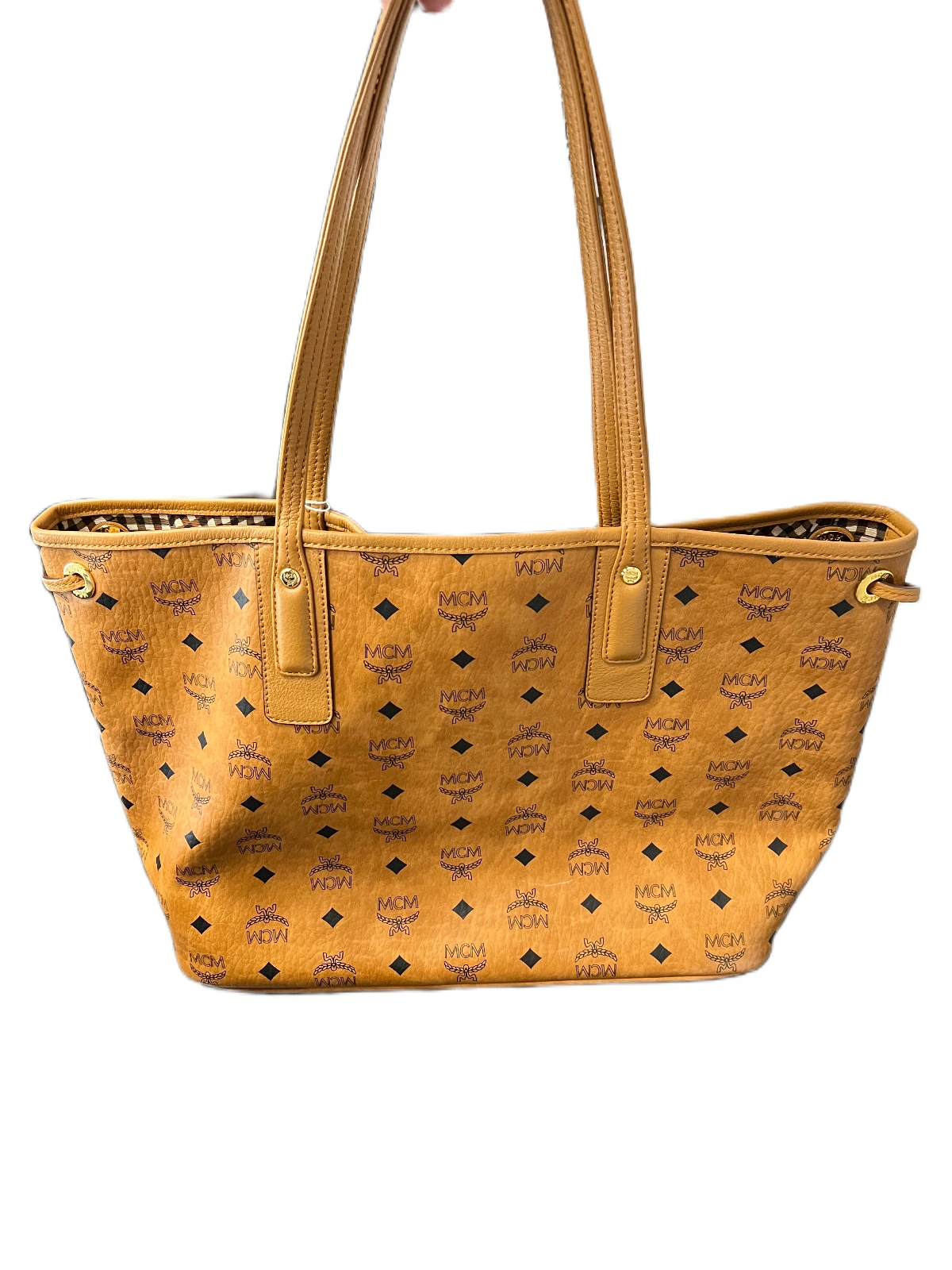MCM LIZ LARGE REVERSIBLE VISETOS SHOPPER TOTE, photo 2