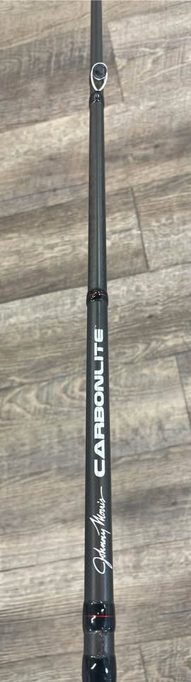 JOHNNY MORRIS CARBONLITE ROD/REEL, photo 2 of 2