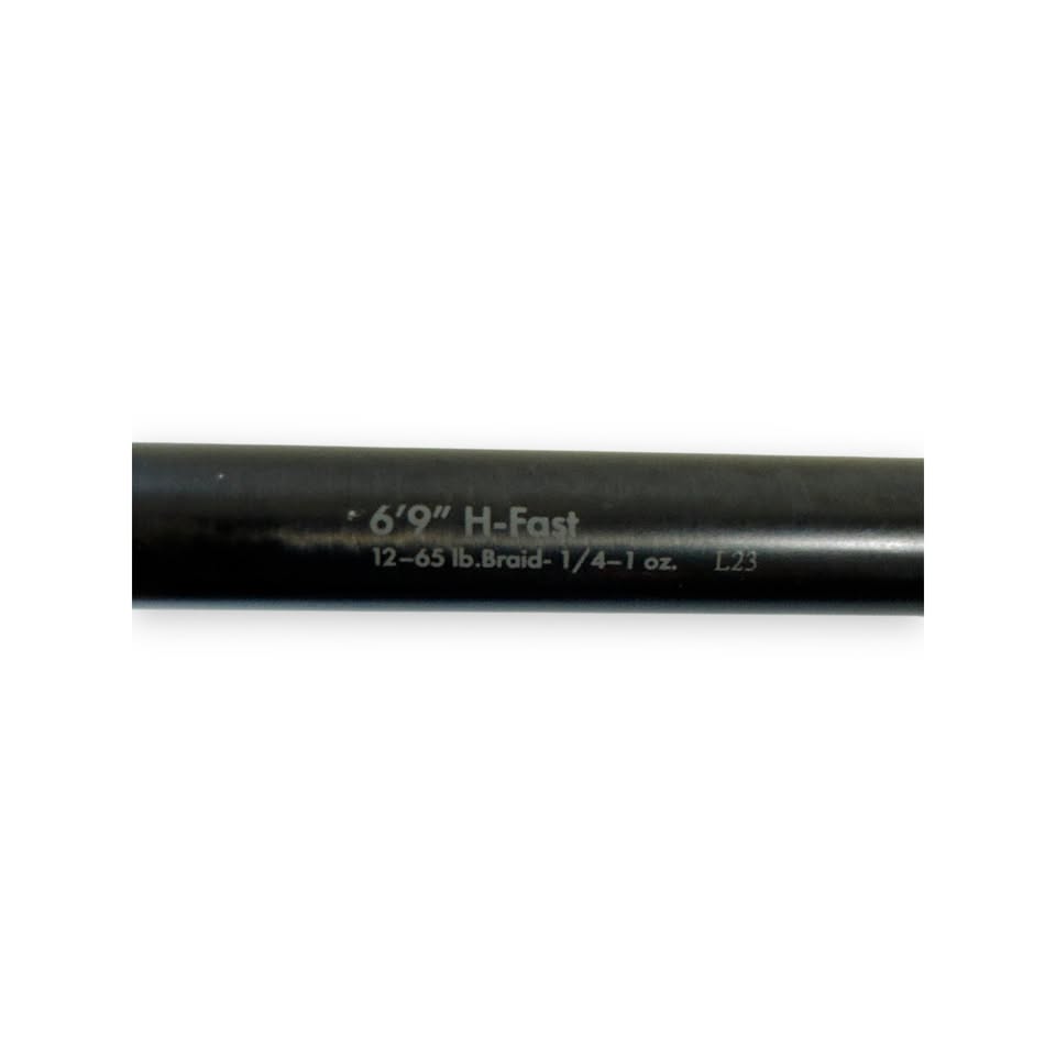 JOHNNY MORRIS CARBONLITE 6'9" H-FAST FROG CASTING ROD, photo 4