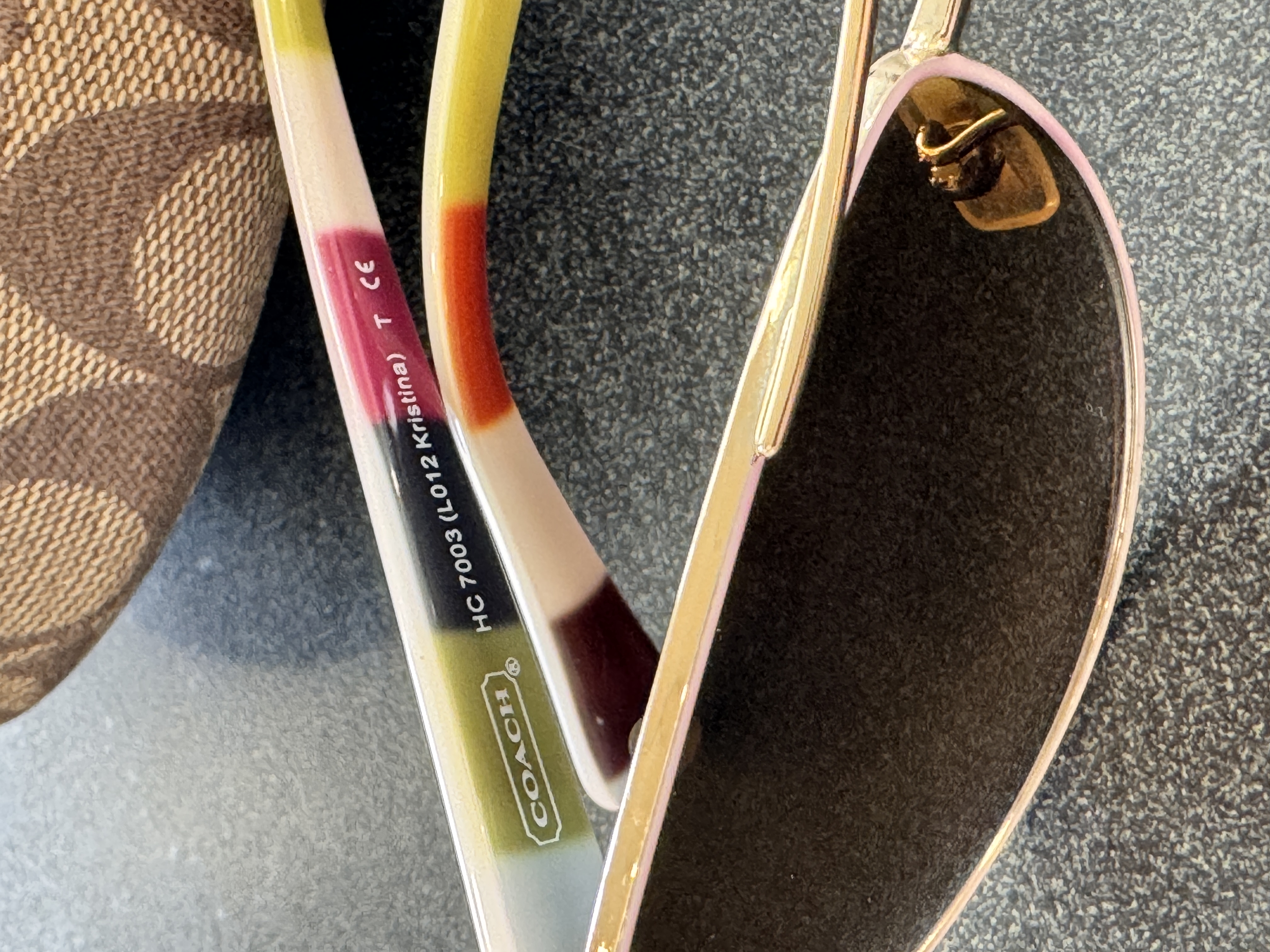 Coach Kristina Sunglasses w Case, photo 2