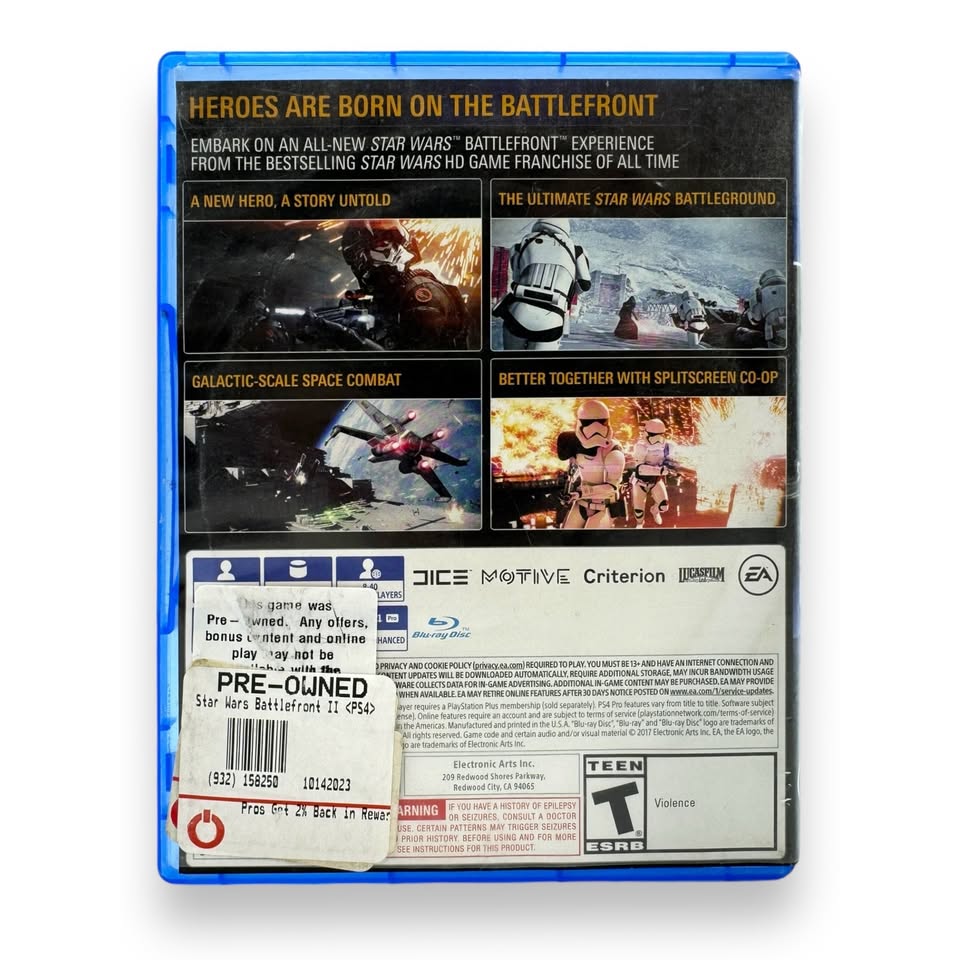 PS4 STAR WARS BATTLEFRONT 2, photo 3