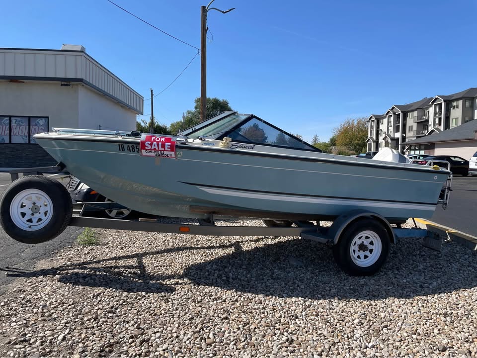 🚤16' FULLTON TRAILER PLUS BONUS 1982 SEASWIRL BOAT, photo 2