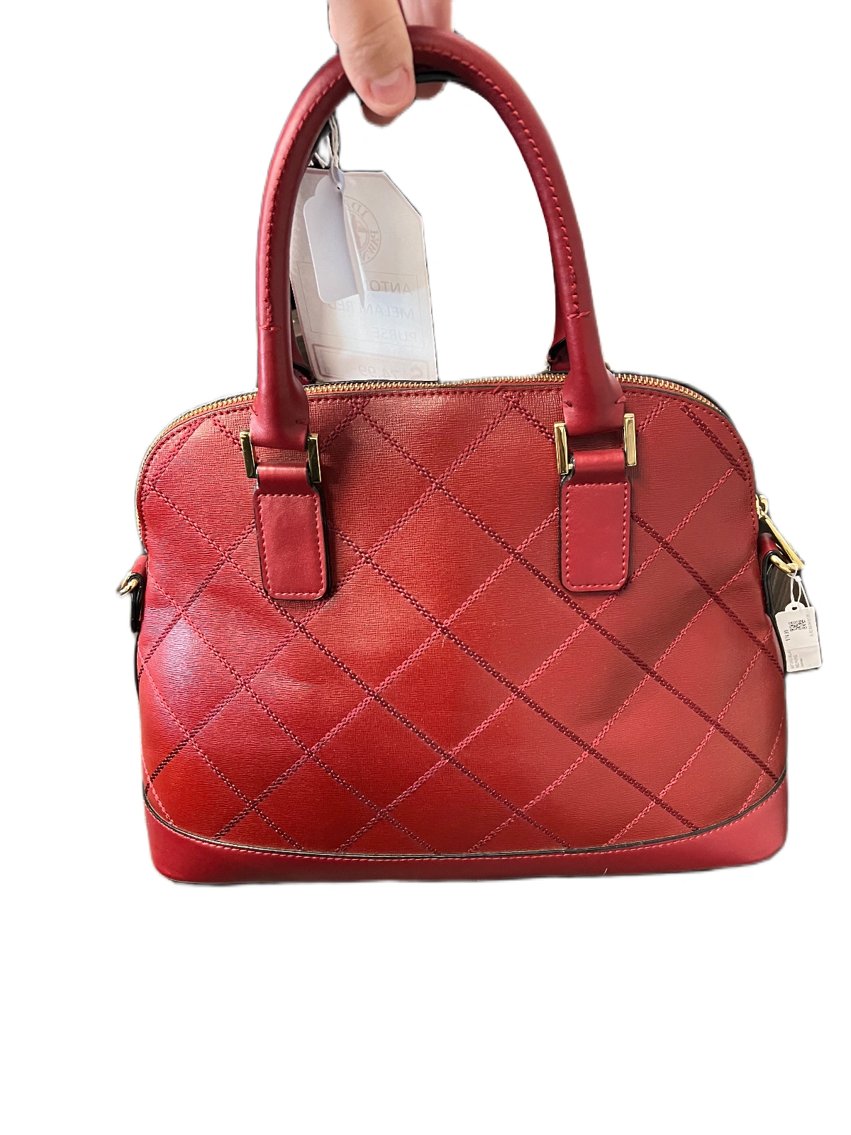 ANTONIO MELANI RED PURSE, photo 2