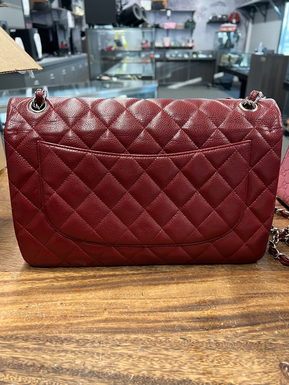 Chanel Classic Jumbo Double Flap 30cm, C.2010-2011 (Series 14), photo 2