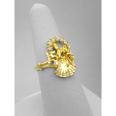 10K YELLOW GOLD QUINCEANERA RING - Idaho Pawn & Gold