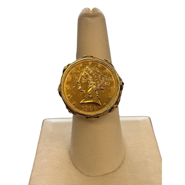 14K Gold Liberty Head Ring - Idaho Pawn & Gold