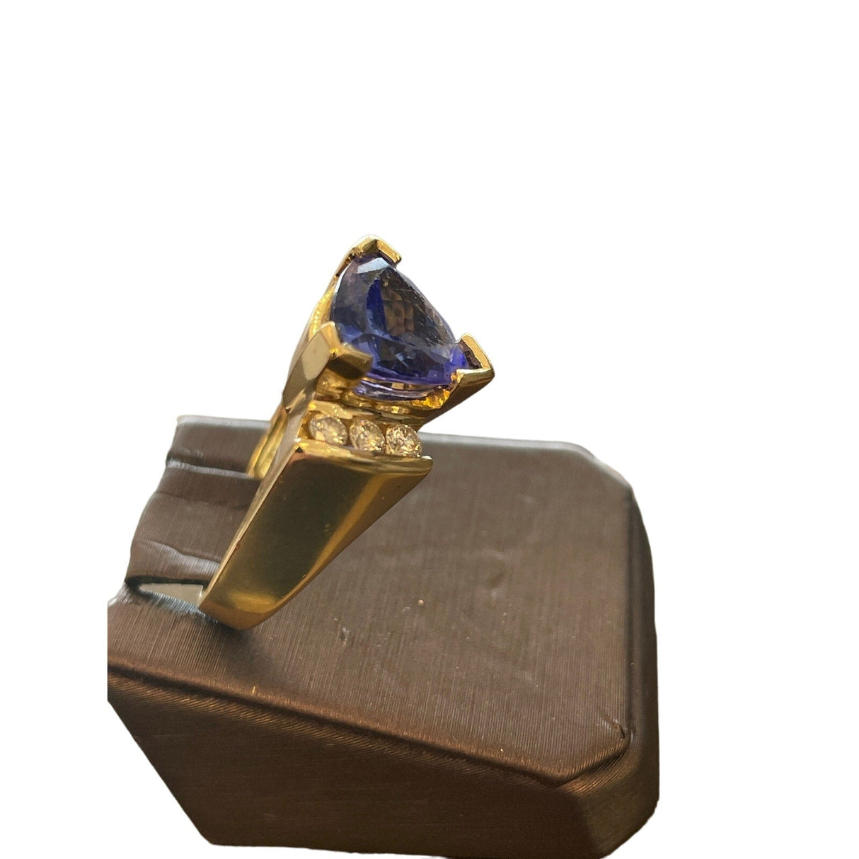 14K YG Tanzanite Diamond Ring - Idaho Pawn & Gold